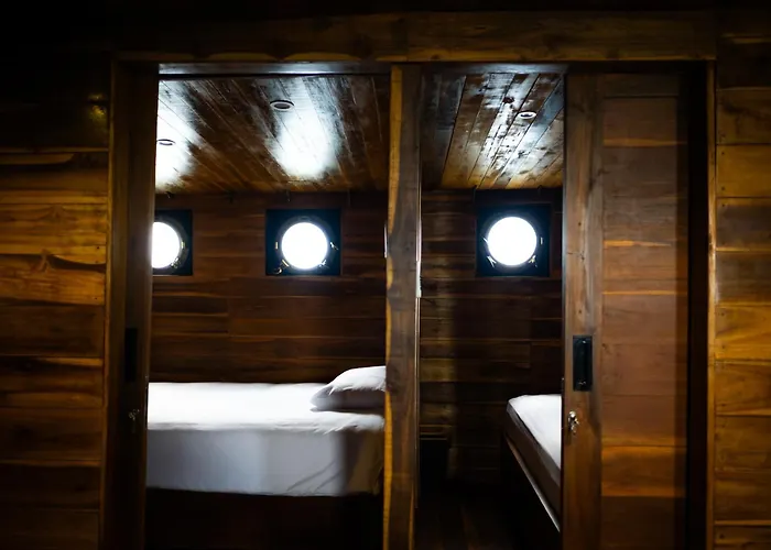 Floating Ship In With Sixteen Beds Botel Uluwatu (Bali)